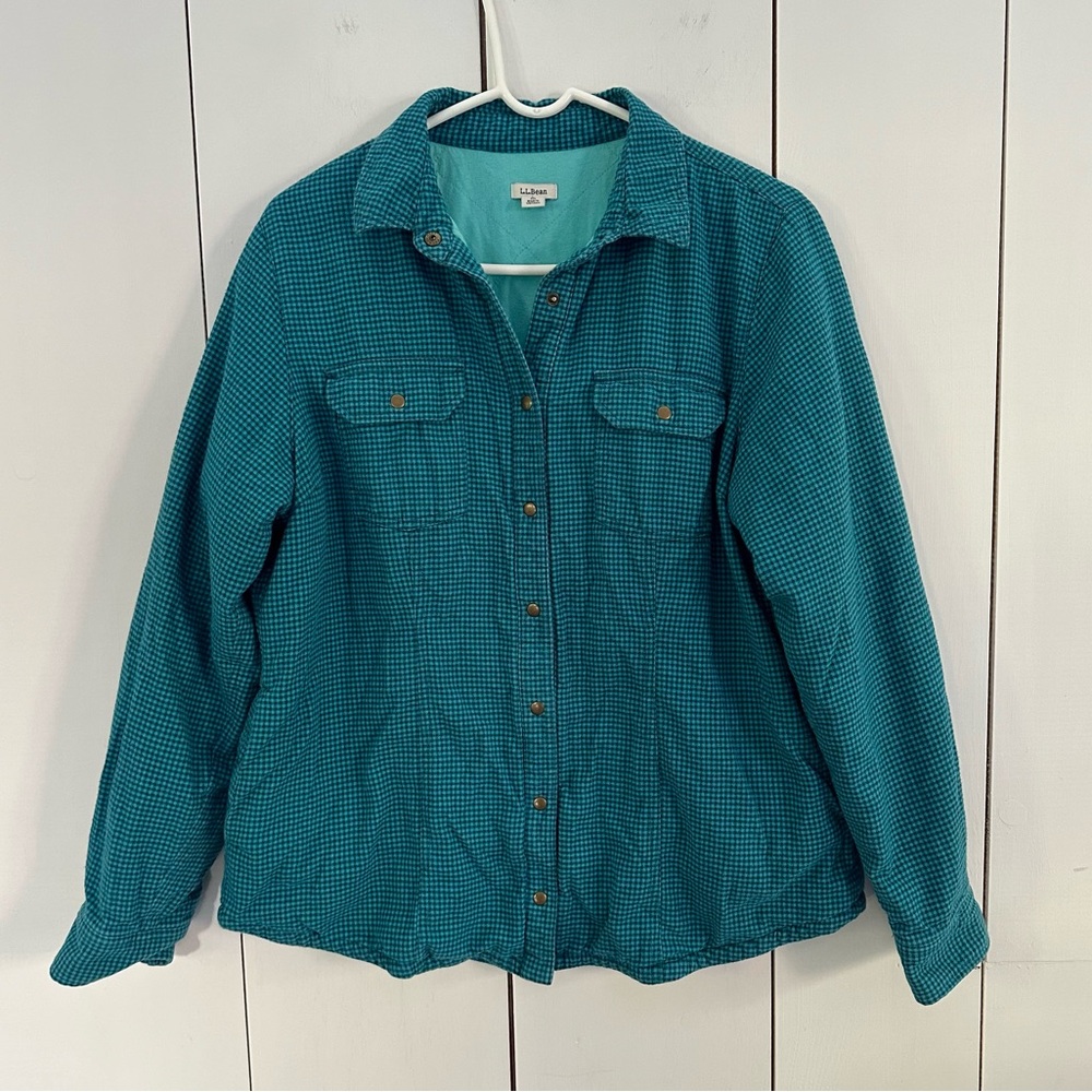 L.L. Bean Teal Jacket
